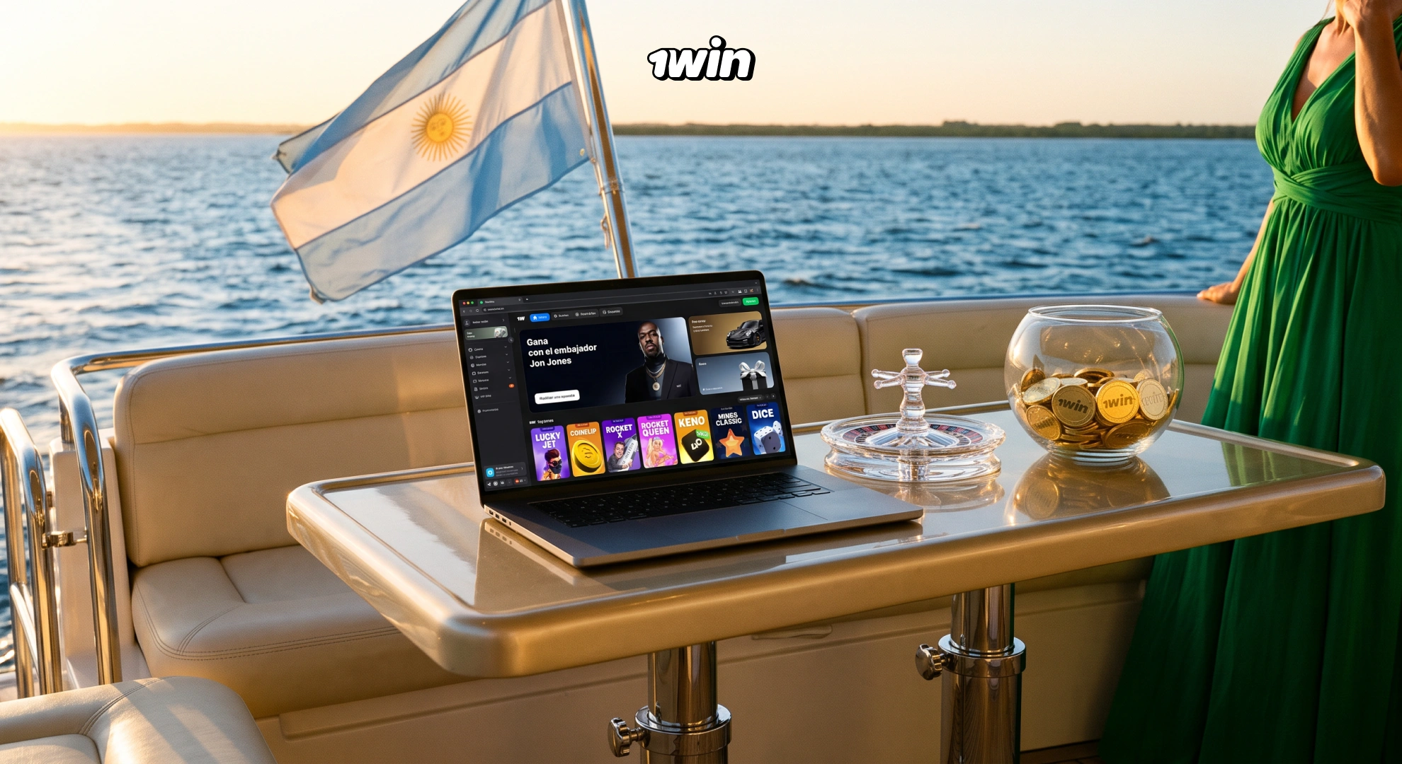 Beneficios de la cuenta y catálogo de 1win Argentina